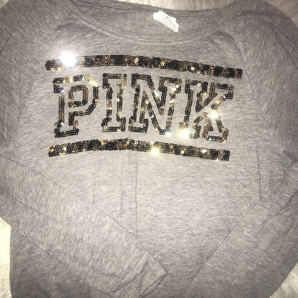 VS Pink Bling Long sleeve